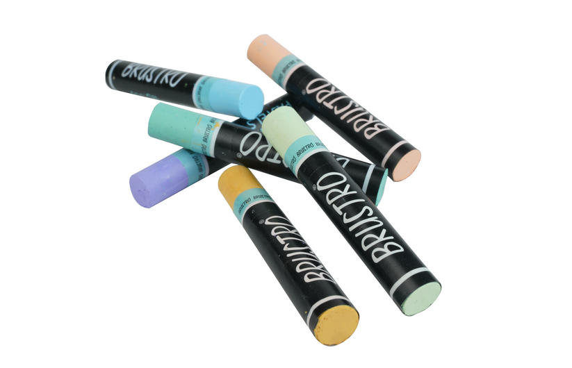 Brustro Artist Oil Pastels Set of 24 (Pastel Tones)