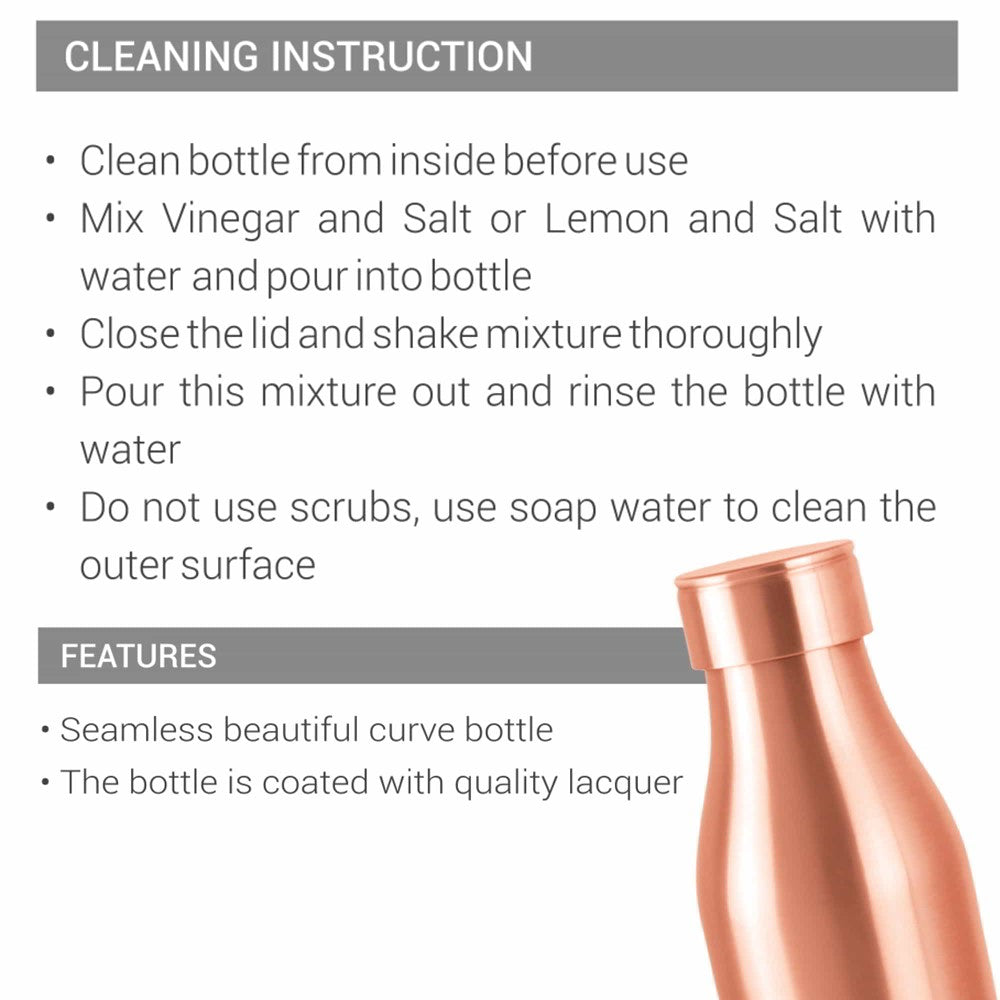 Milton Copper Charge 1000 Water Bottle, 930 ml, 1 Piece, Copper | 100% Leak Proof | Office Bottle | Gym Bottle | Yoga Bottle | Home | Kitchen | Hiking | Treking Bottle | Travel Bottle