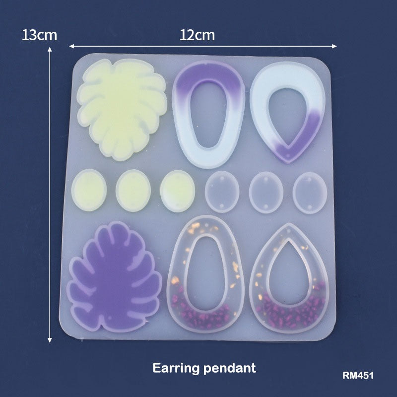 Silicone Mould Earrings / Pendants