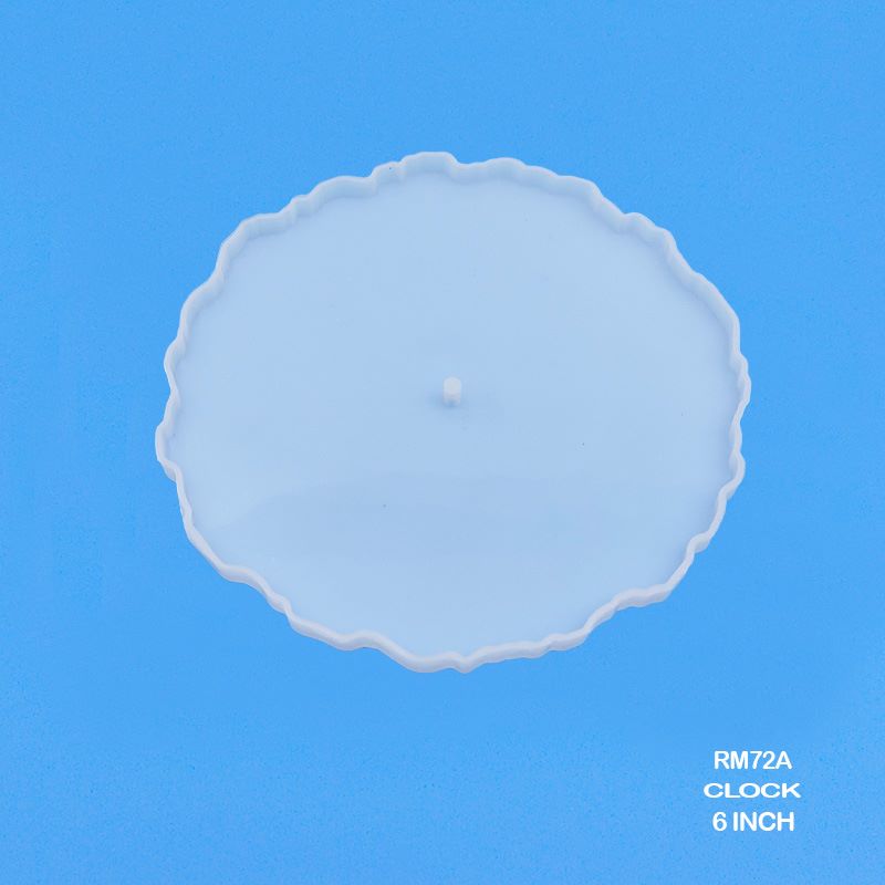 Silicone Mould Agate Clock 6 Inch