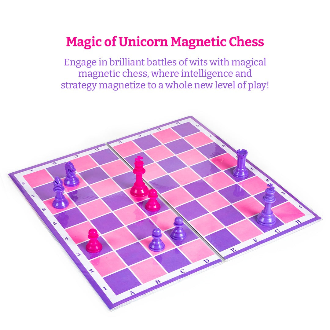 Ratna's Unicorn Magnetic Chess Set Senior