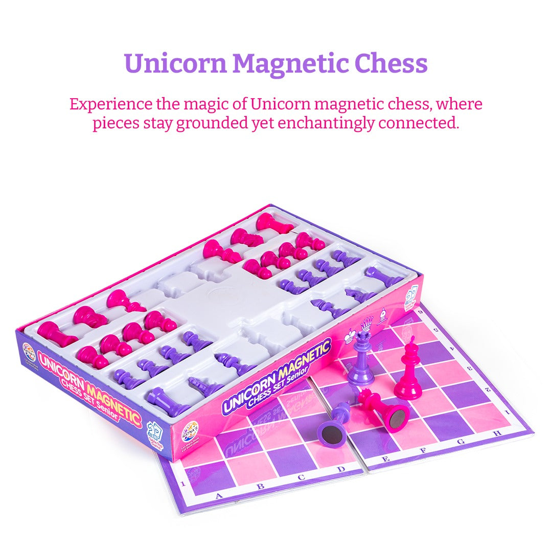 Ratna's Unicorn Magnetic Chess Set Senior