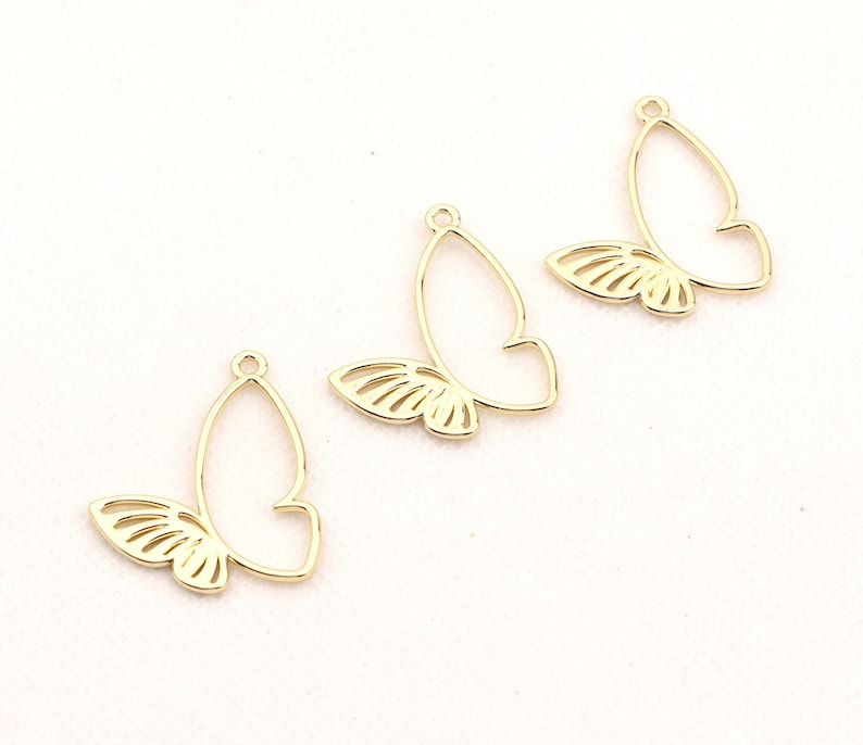 Butterfly Pendant 10 PC's