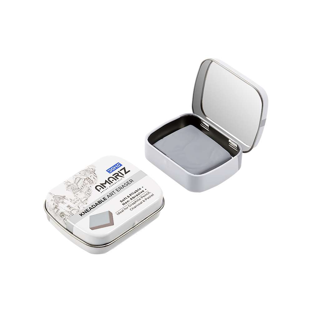Doms Amariz Kneadable Art Eraser Soft & Pliable Ideal for Graphite Pencil, Charcoal & Pastel
