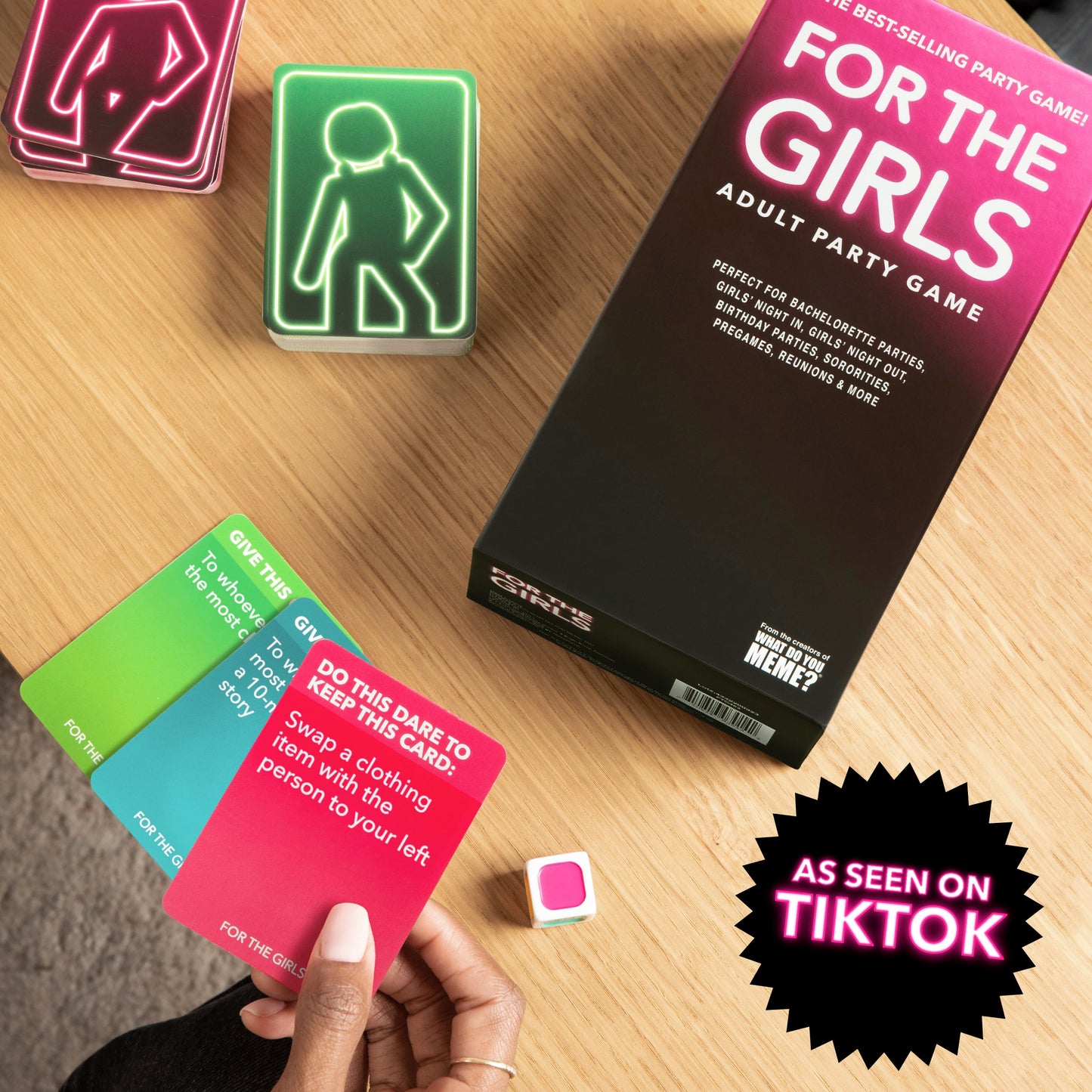For The Girls Adult Party Game by What Do You Meme?