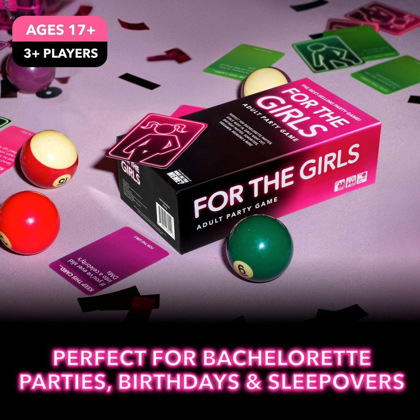 For The Girls Adult Party Game by What Do You Meme?