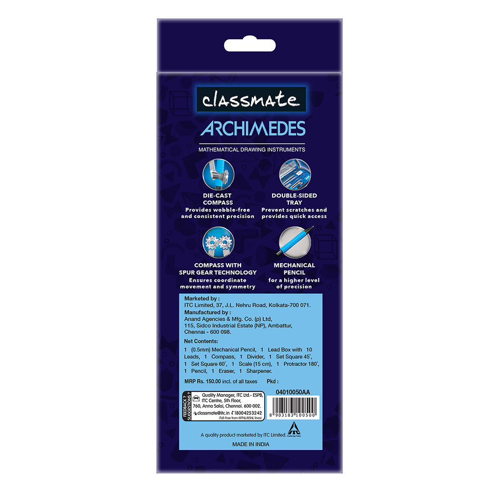 Classmate Archimedes Geometry Box