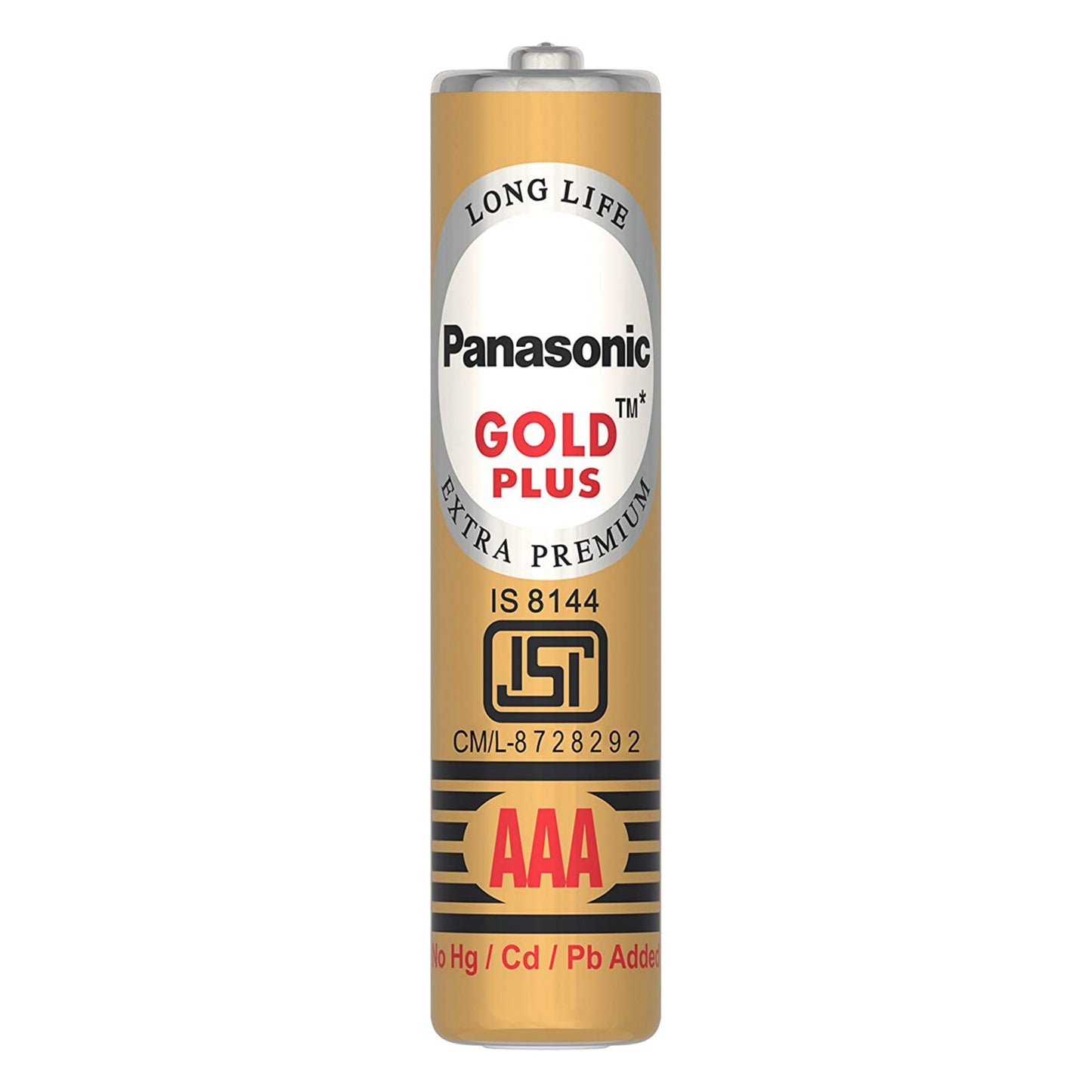 Panasonic Gold Plus Zinc Carbon 1.5V AAA Batteries