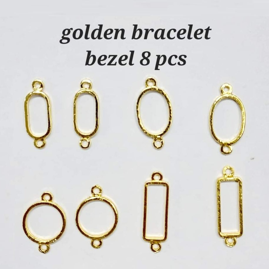 Bracelet / Rakhi Bezels - 8 PC's