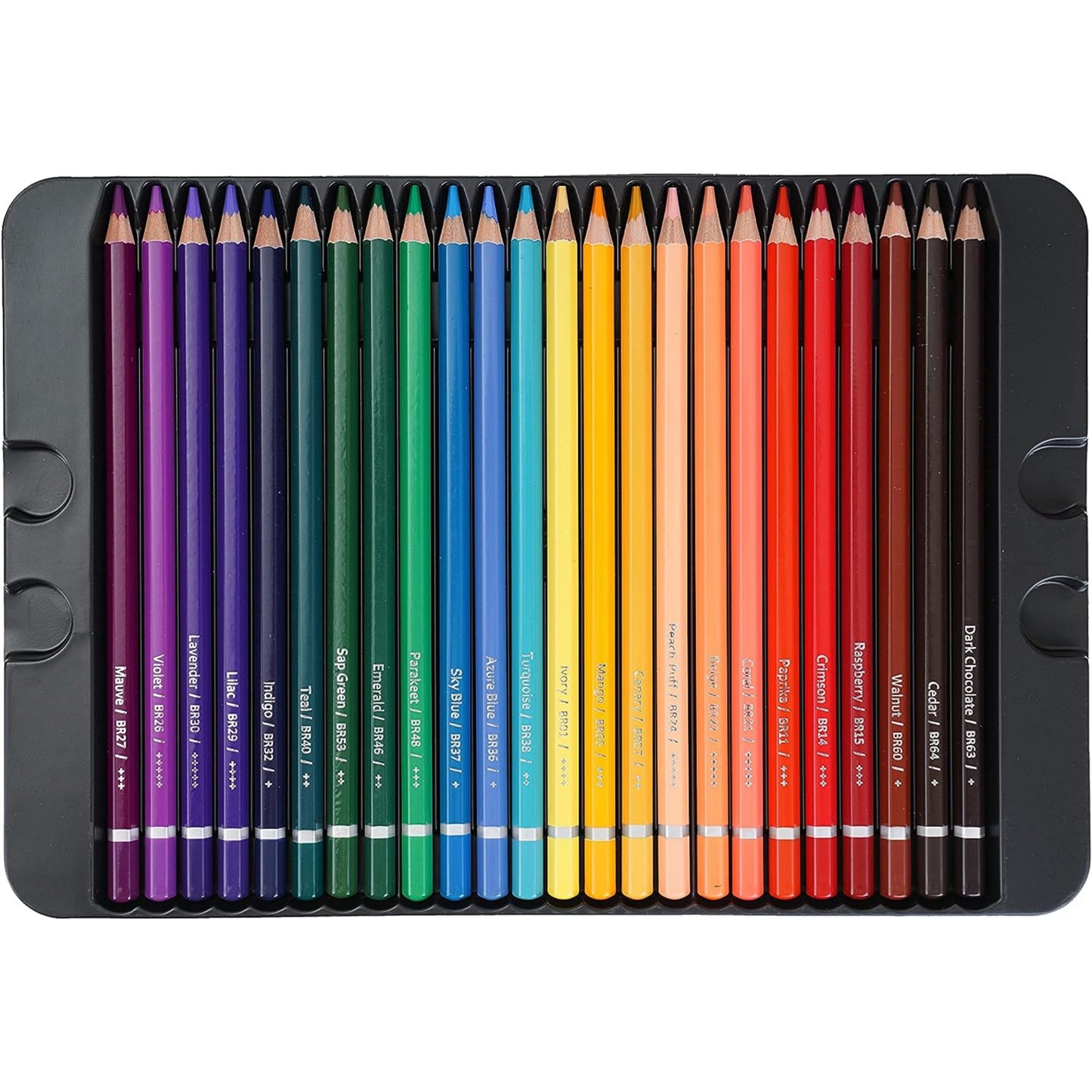 Brustro Artists Watercolour Pencil Set of 72 in Elegant tin Box