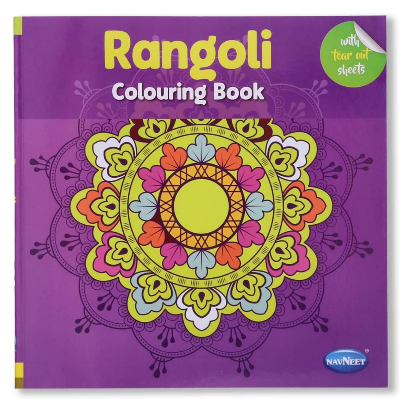 Navneet Rangoli colouring Book