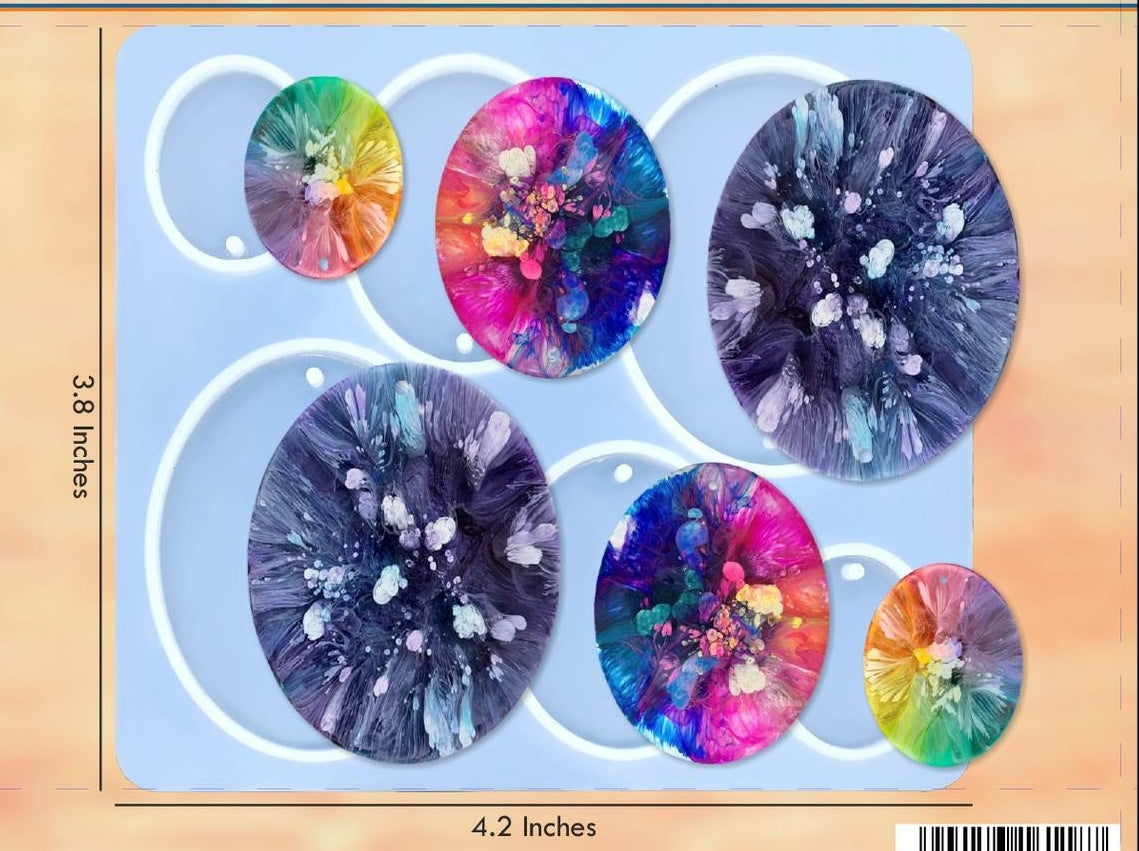 Silicone Mould Earrings / Pendants