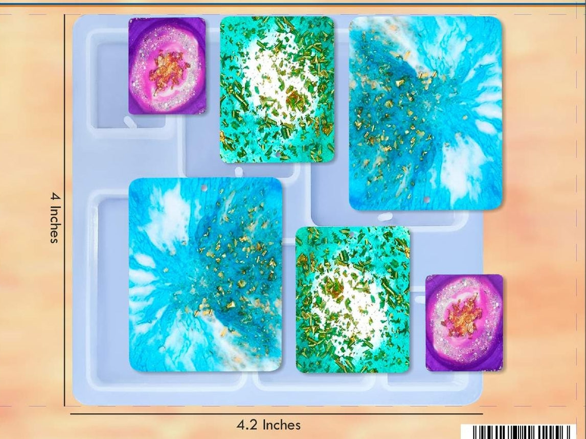 Silicone Mould Earrings / Pendants