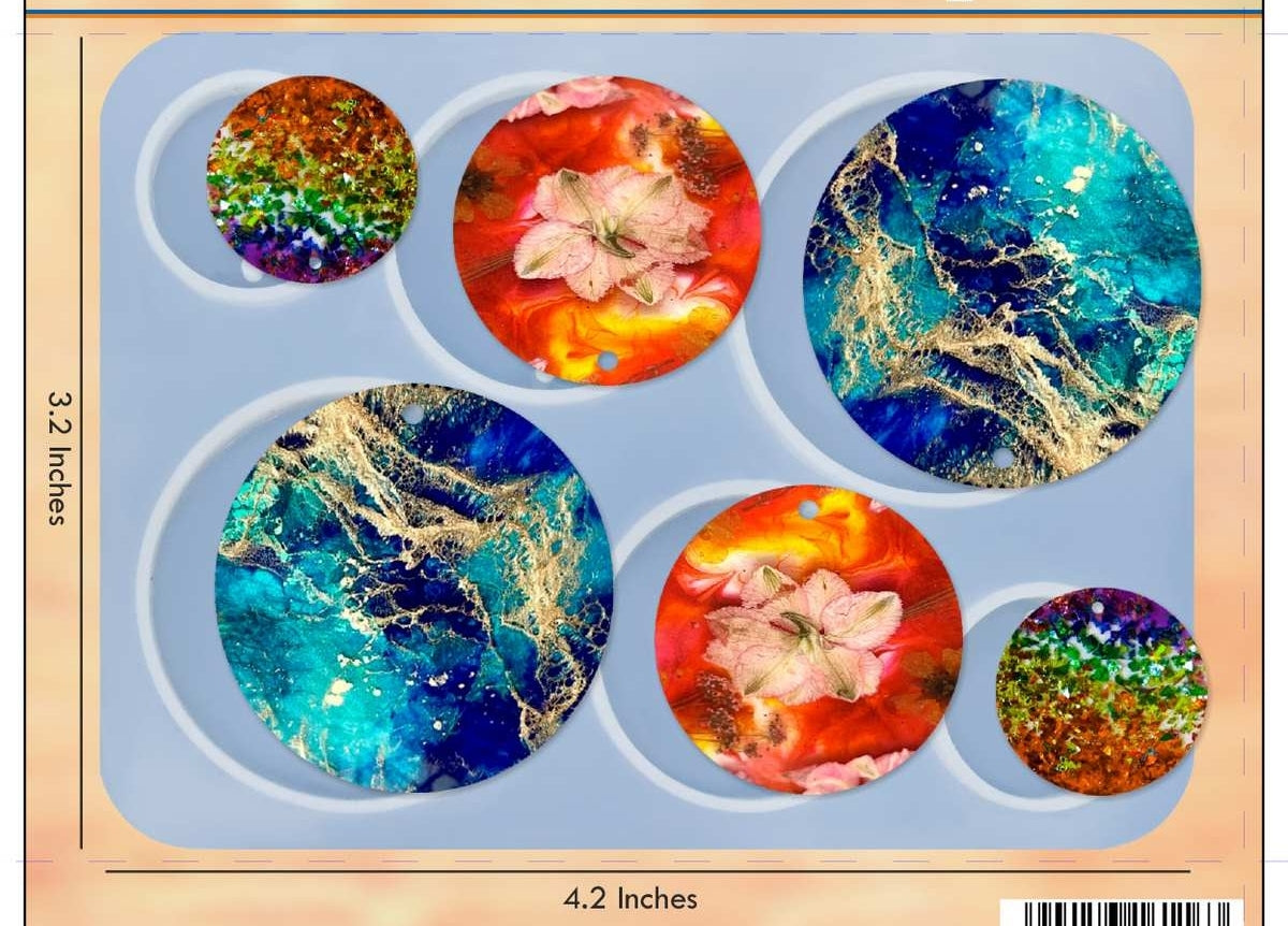 Silicone Mould Earrings / Pendants