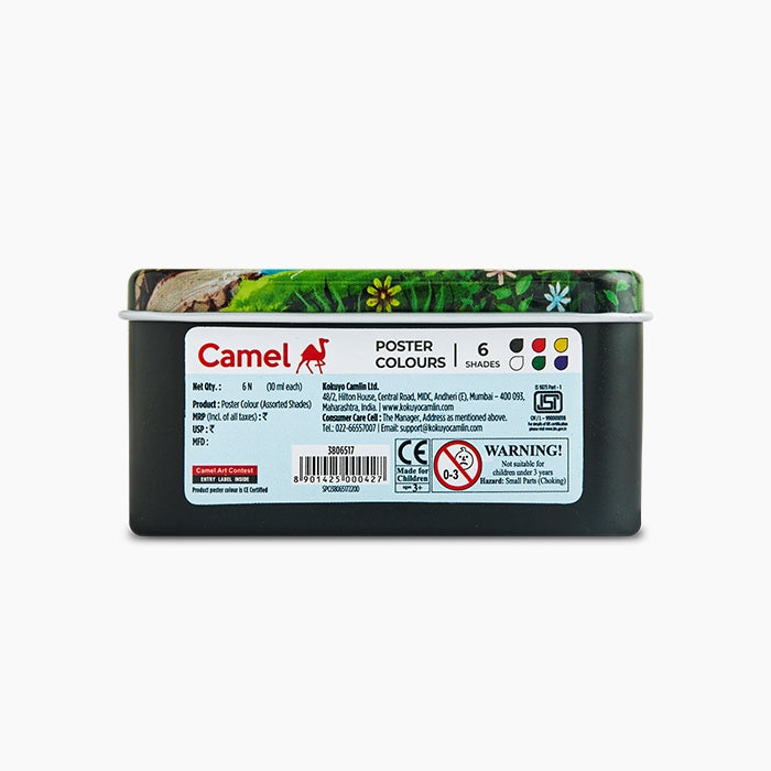 Camel Student Poster Colours - 6 Shades