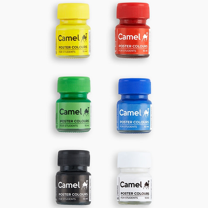 Camel Student Poster Colours - 6 Shades