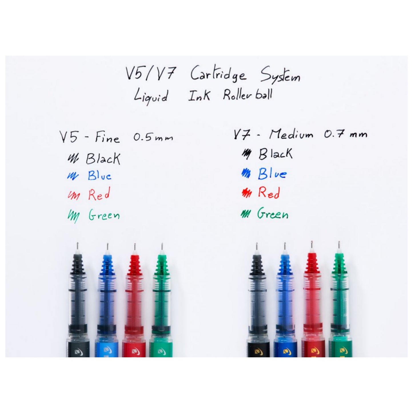 Pilot Hi-TechPoint V7 Cartridge Pen - Blue Ink