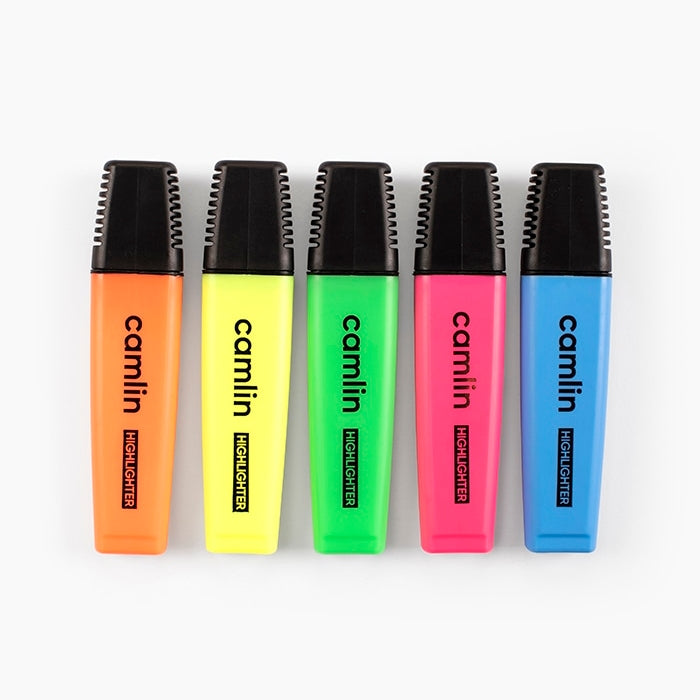Camlin Highlighters Pack Of 5