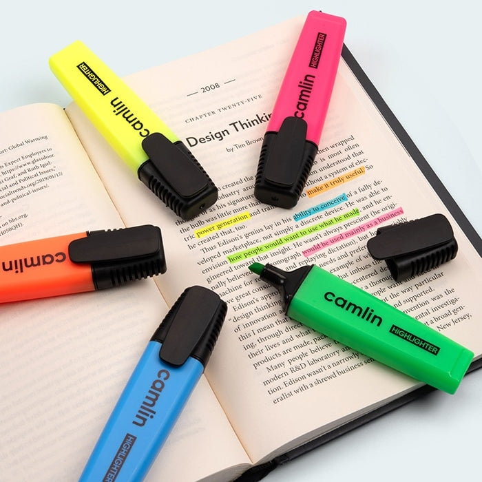 Camlin Highlighters Pack Of 5