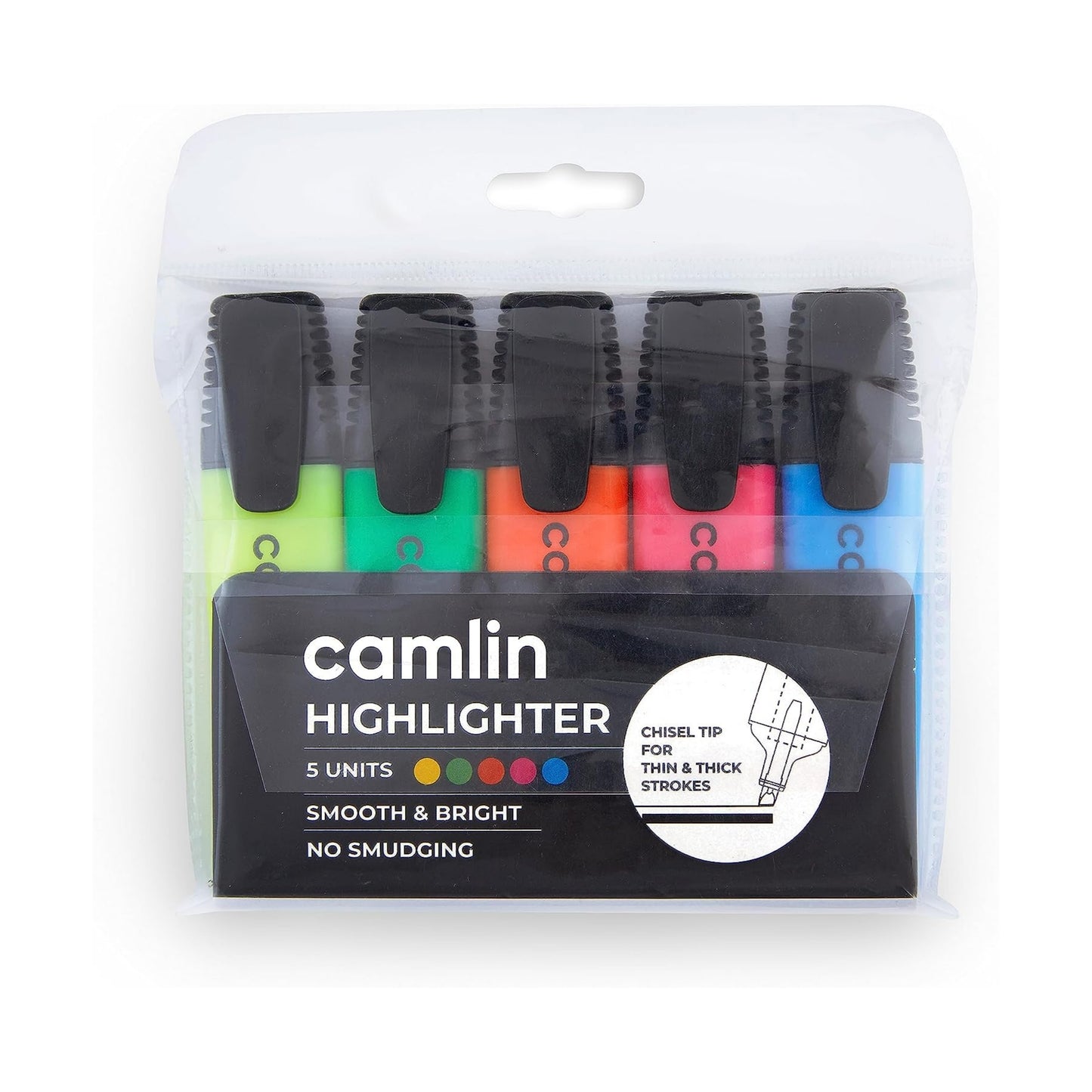 Camlin Highlighters Pack Of 5