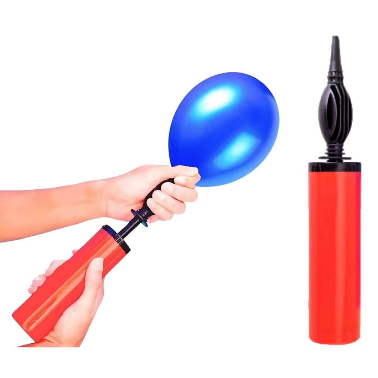 Balloon Pump Air Pump for Foil Balloon Inflatable Accessories Wedding Party Balloon Air Pumper, Hand Air Pump, Weddings Birthday Baby Shower Party Accessory Tool, Special Celebrations Ocassions Multicolor