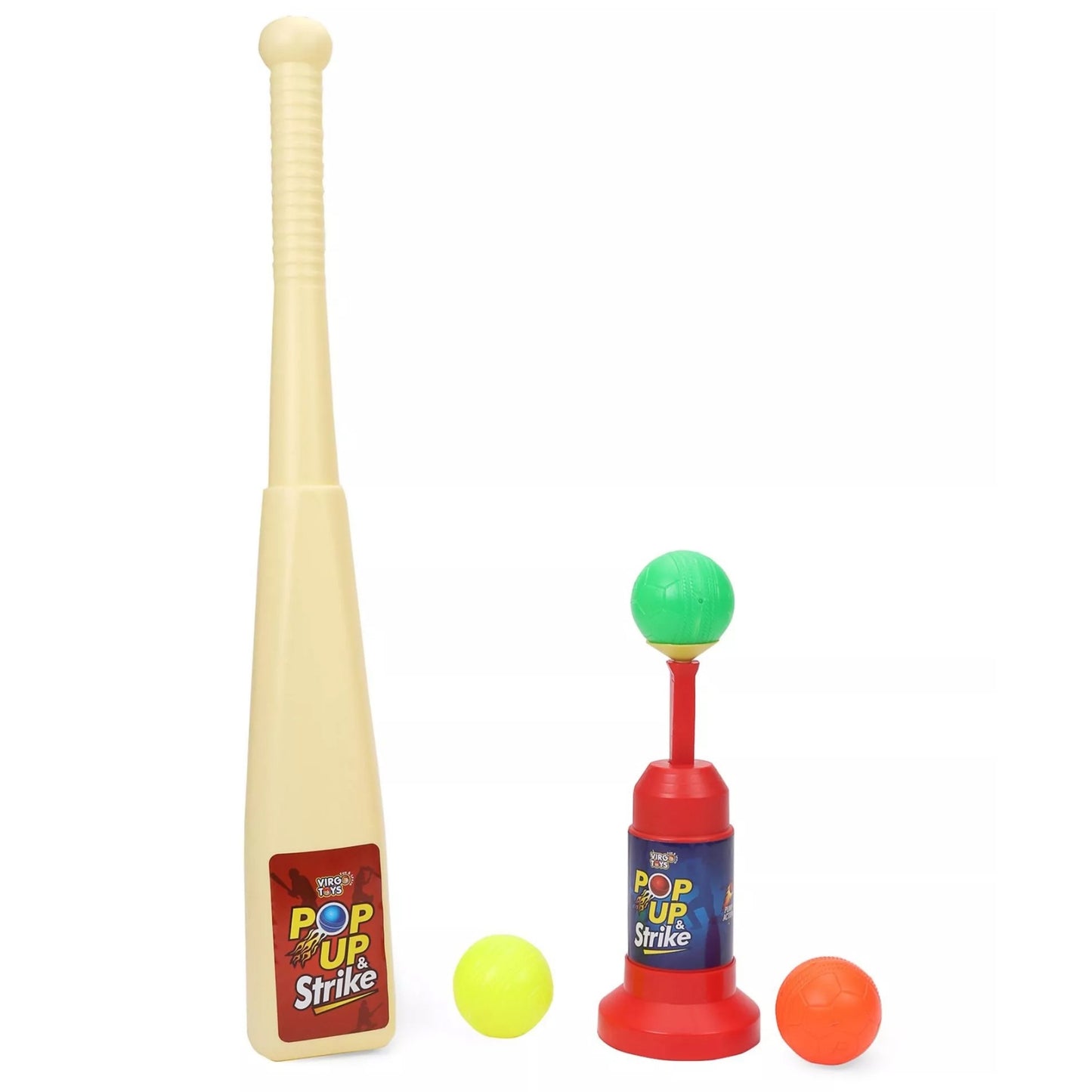 Virgo Toys Pop up and Strike Baseball Set Multicolor