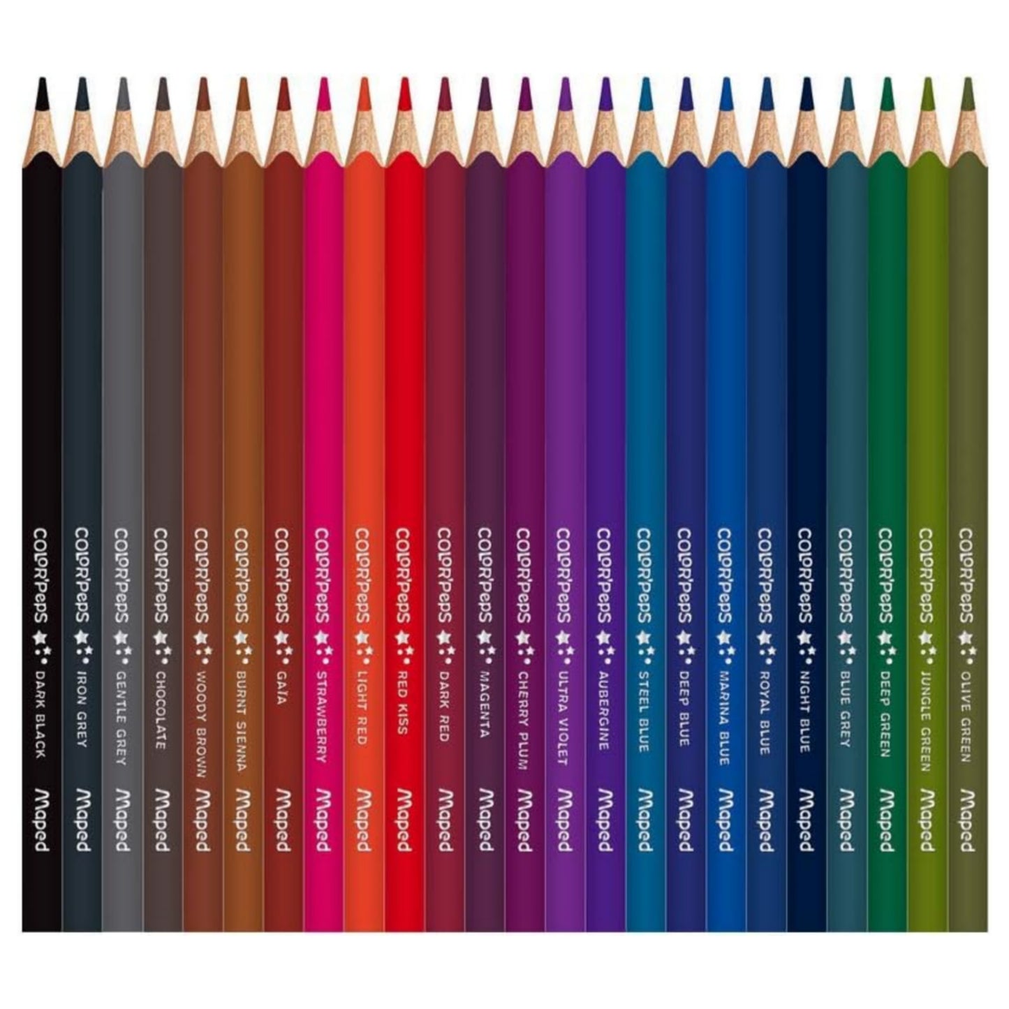 Maped Color Peps 72 triangular Colour Pencils