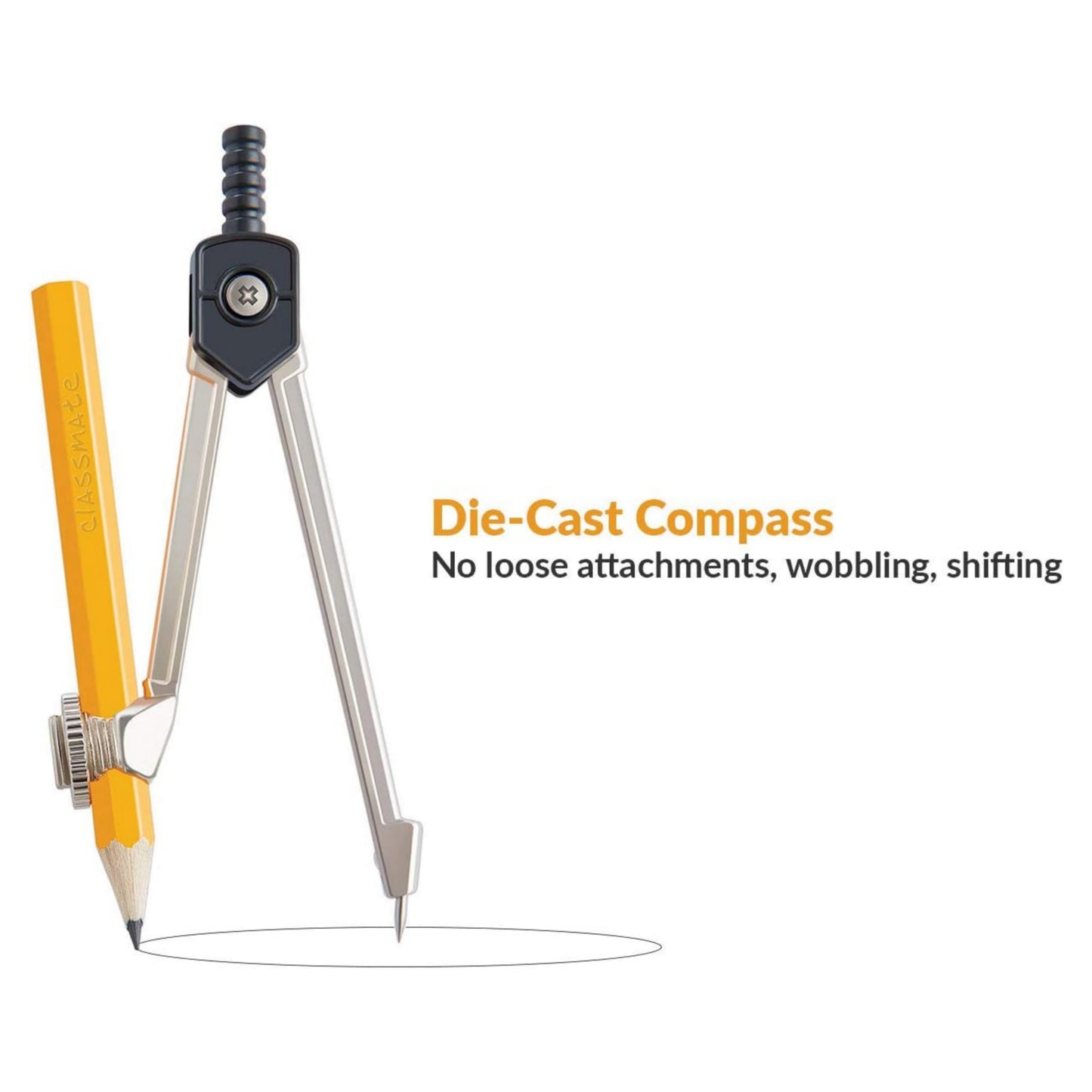 Classmate Invento Geometry Box| Rust Resistant Instruments | Available in your Favourite Avengers Characters