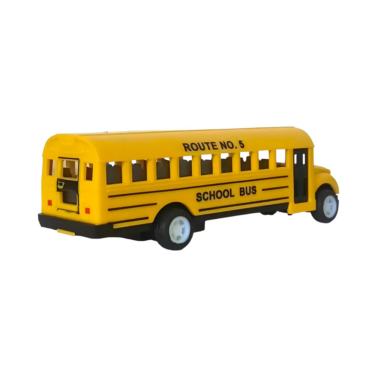Shinsei Pull Back School Bus