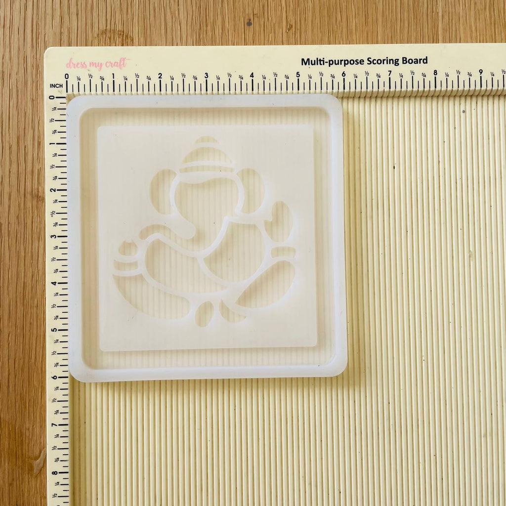 Silicone Mould Ganeshji Frame Mould