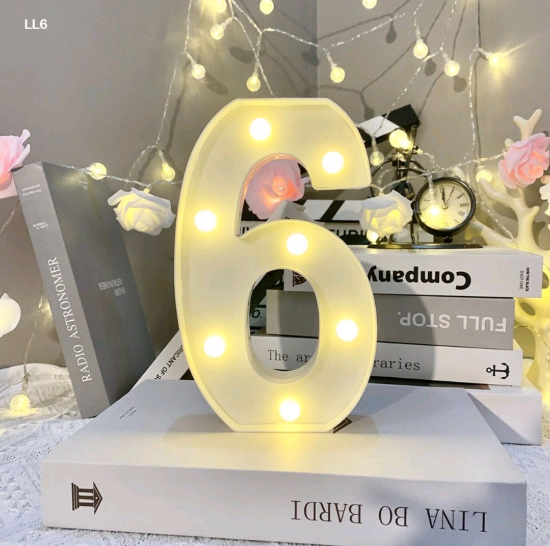 Marquee Alphabet Shaped Led Light - Asthetic Decorations Letter Light for Romantic Gift, Diwali Decoration Item, Night Light Lamp and Wall Lamp