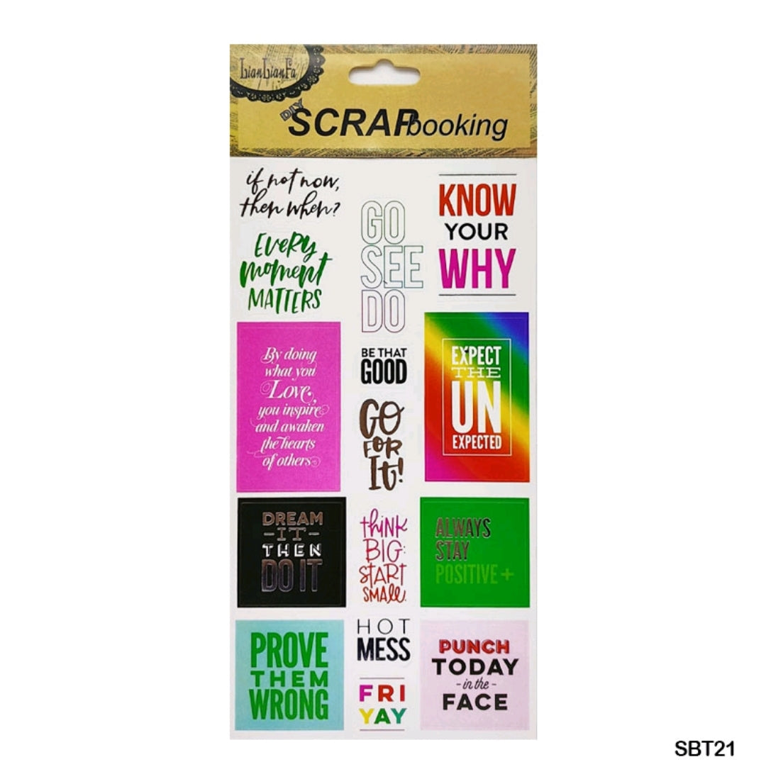 Scrapbook Sticker