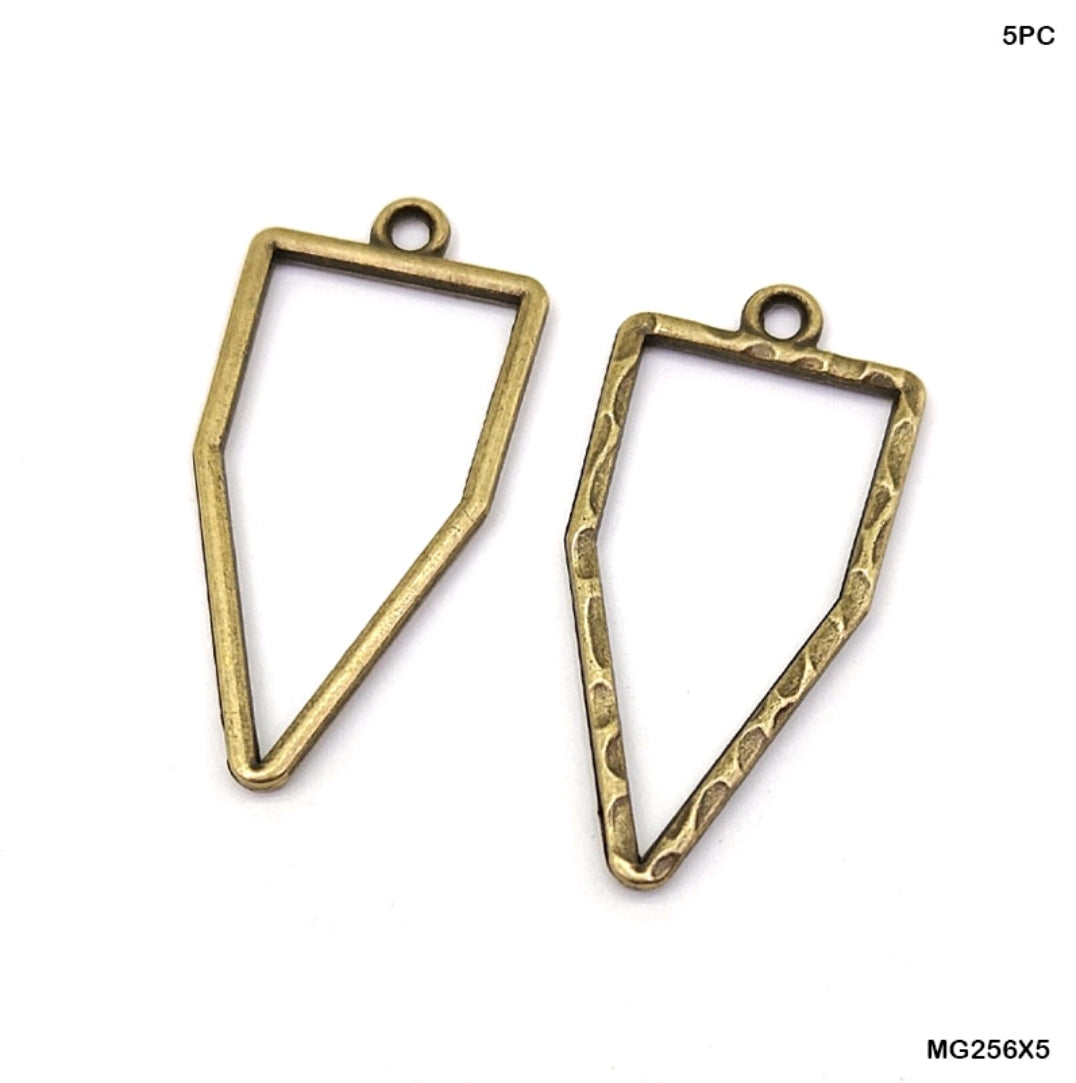 Bezels Single Shape Set Copper - 5 Pcs