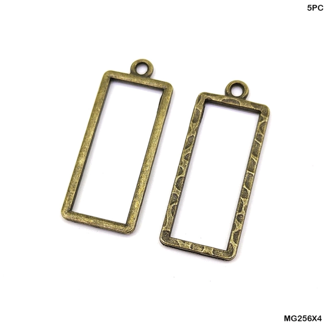 Bezels Single Shape Set Copper - 5 Pcs