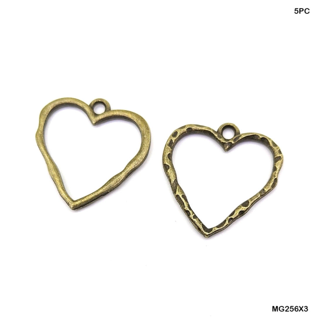 Bezels Single Shape Set Copper - 5 Pcs