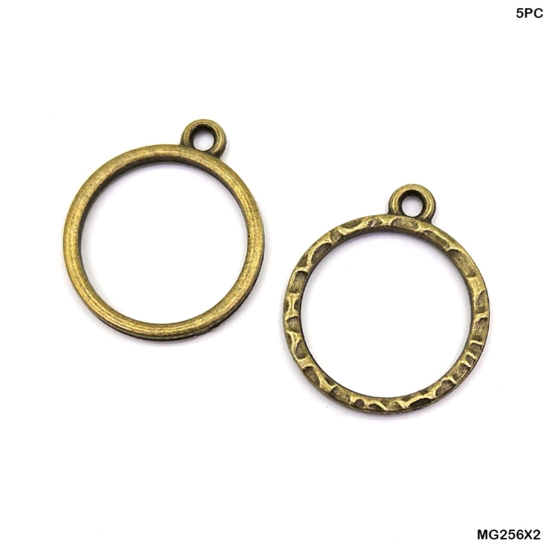 Bezels Single Shape Set Copper - 5 Pcs
