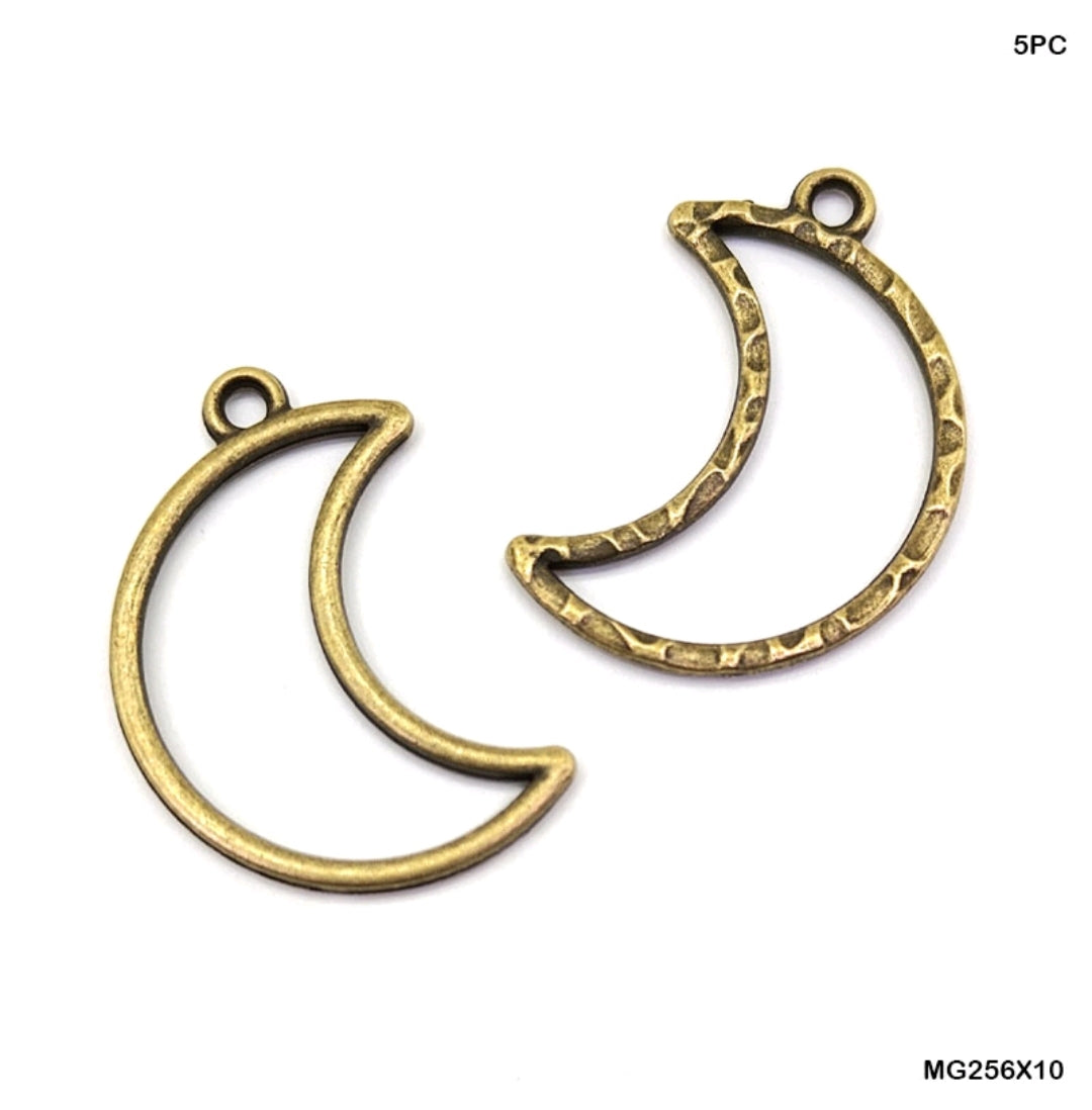 Bezels Single Shape Set Copper - 5 Pcs
