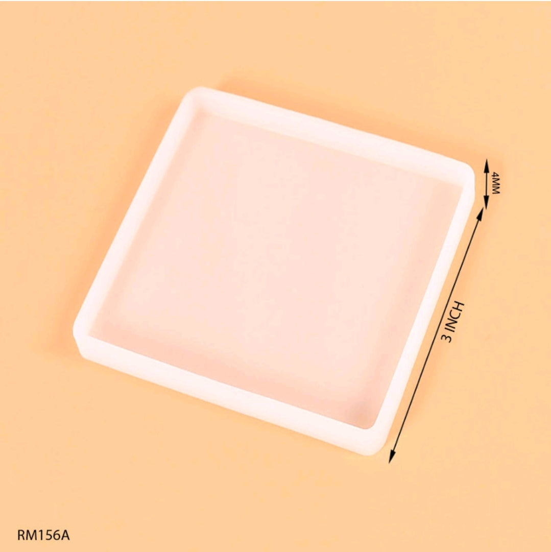 Silicone Mould 3 Inch Square