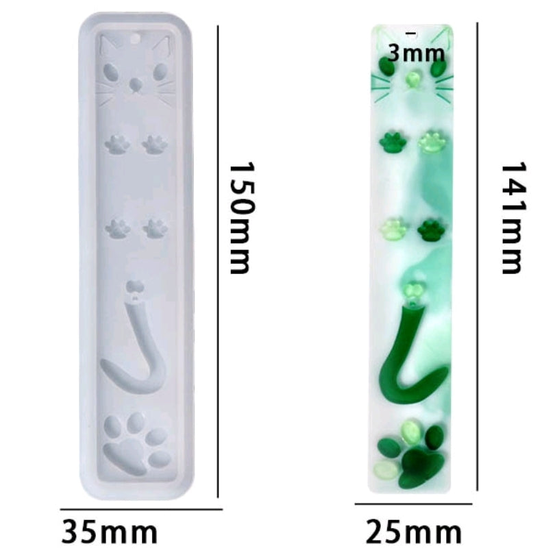 Silicone Mould Bookmark