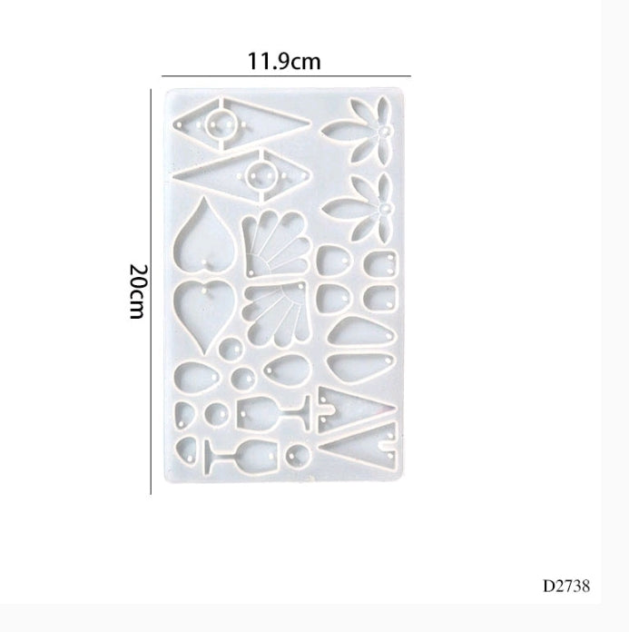 Silicone Mould Earrings / Pendant