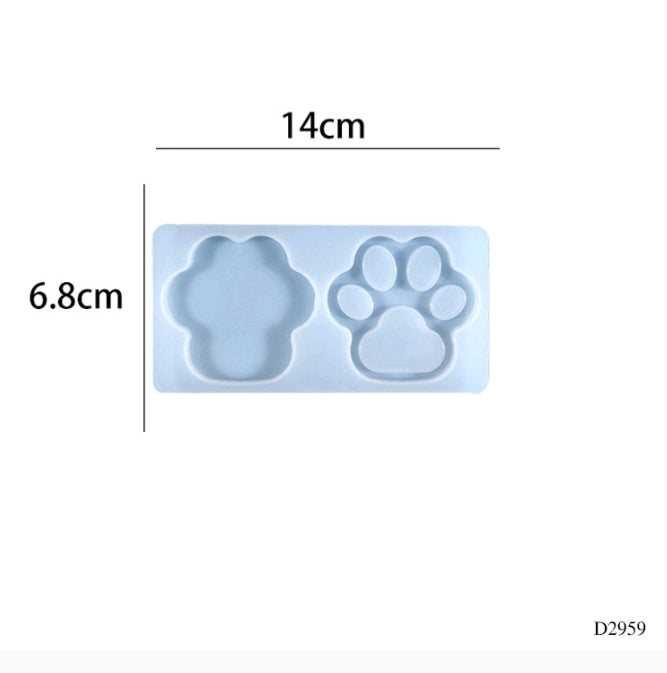 Silicone Mould Paw