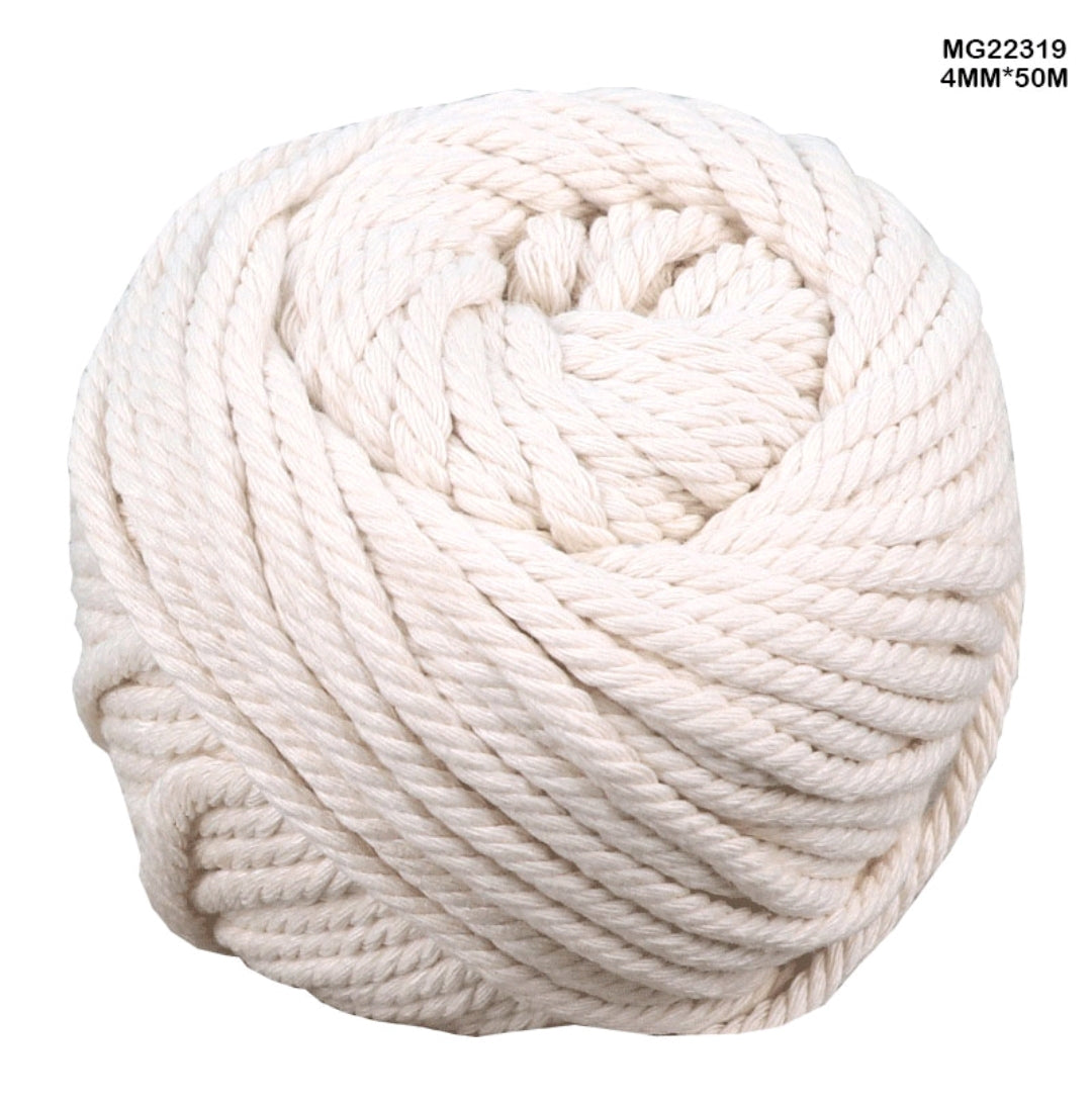 Macrame Thread White 4mm