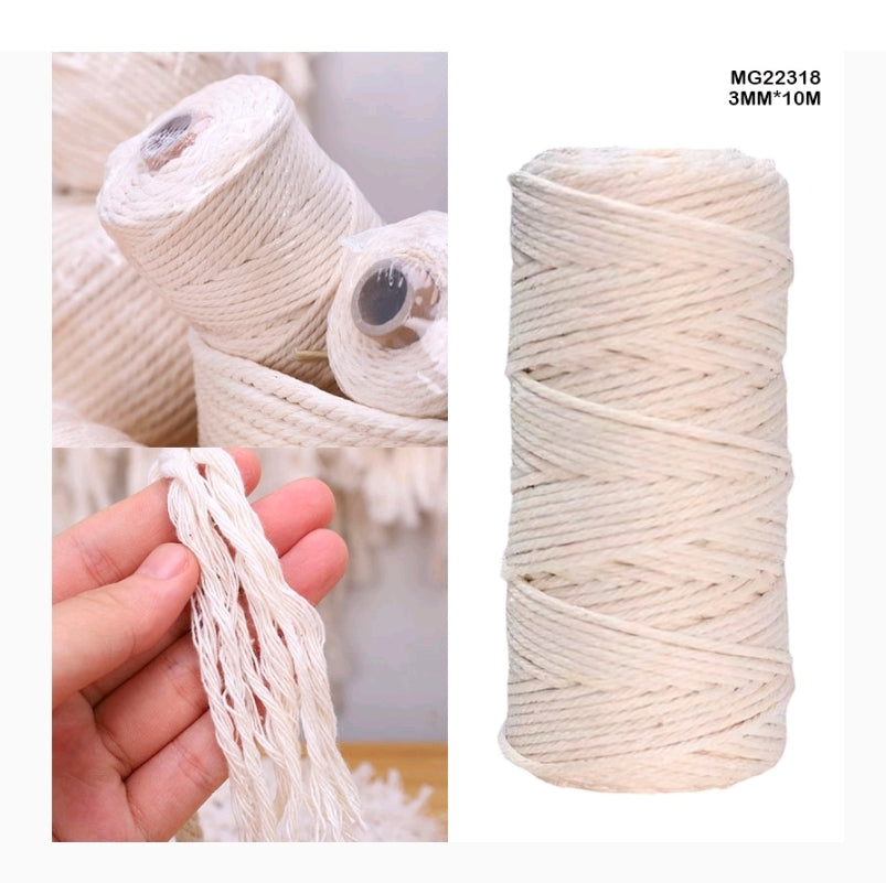 Macrame Thread White 3mm