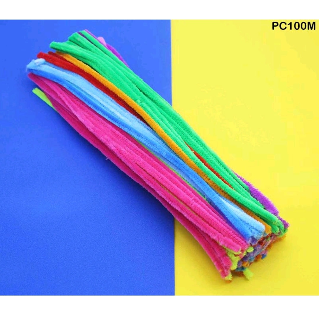 Pipe Cleaner Plain 100 Pc's Single Shades