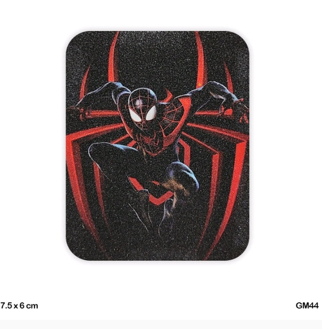 Glitter Printed Fridge Magnet Spider-Man