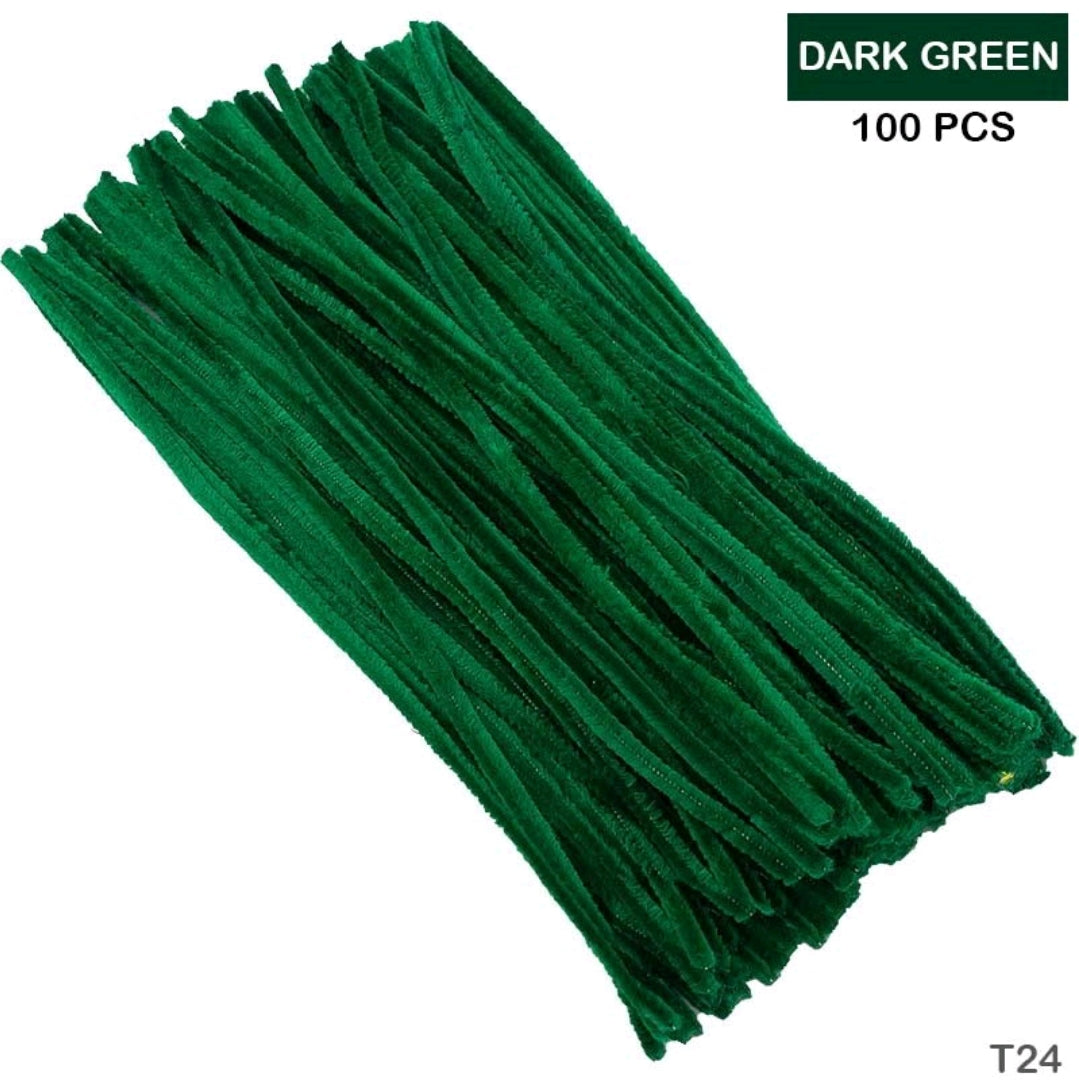 Pipe Cleaner Plain 100 Pc's Single Shades