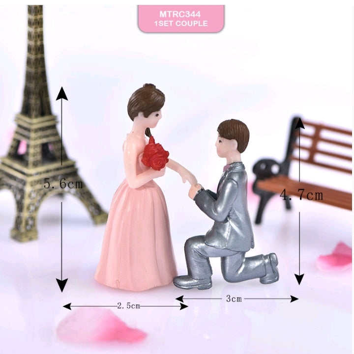 Miniature Model Couple