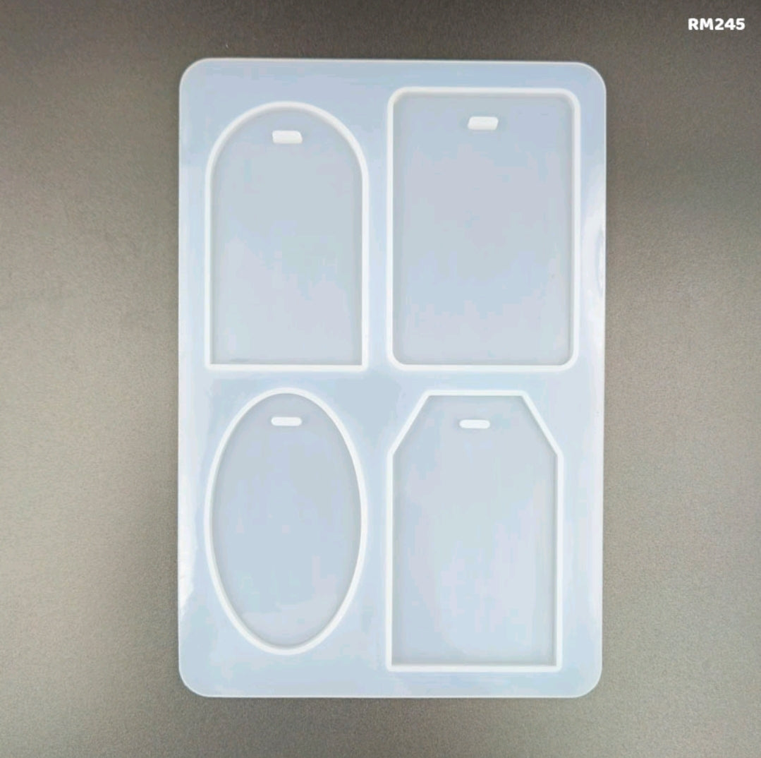 Silicone Mould ID Card & Luggage Tag Holder