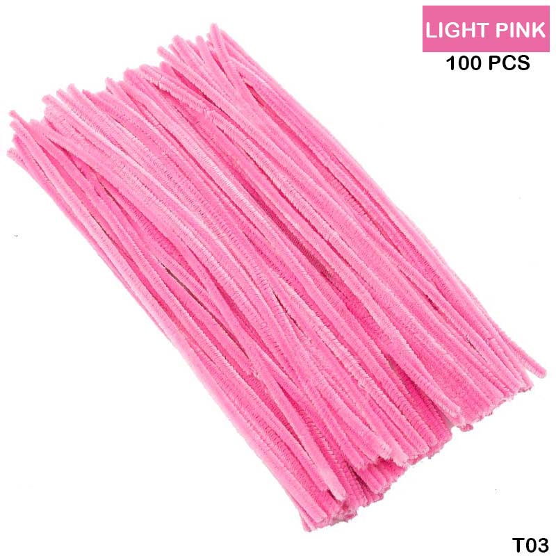 Pipe Cleaner Plain 100 Pc's Single Shades