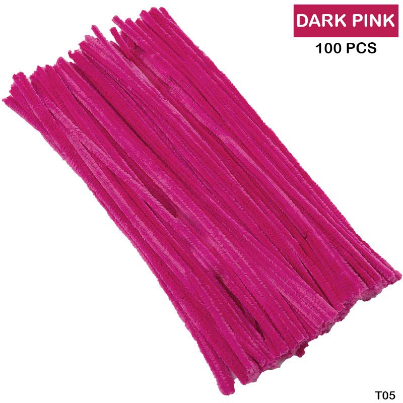 Pipe Cleaner Plain 100 Pc's Single Shades